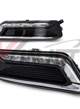 Winjet Clear DRL Lights Wiring Kit Included Chevy Impala 2014-2020                                     - CDRWJ-0592-C - Image 2