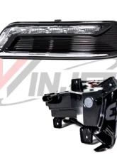 Winjet Clear DRL Lights Wiring Kit Included Chevy Impala 2014-2020                                     - CDRWJ-0592-C - Image 3