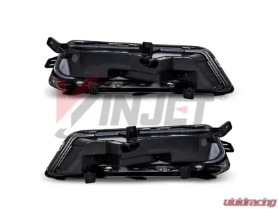 Winjet Clear DRL Lights Wiring Kit Included Chevy Impala 2014-2020 - CDRWJ-0592-C