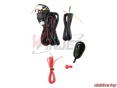 Winjet Clear DRL | Fog Lights Wiring Kit and Bezel Included Chevy Camaro 2016-2017 - CDRWJ-0606-C