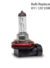 Winjet Yellow Fog Lights w/ Wiring Kit Included Honda Civic 2Dr 2003-2005                                     - CFWJ-0037-Y - Image 4