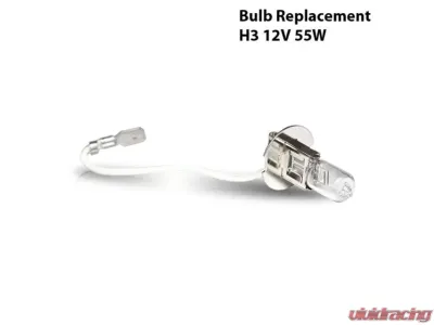 Winjet Yellow Denali Halo Projector Fog Light GMC | Pontiac 1992-2006 - CFWJ-0064-Y