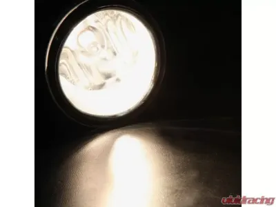 Winjet Clear Chrome Ring Fog Lights Wiring Kit Included Toyota Camry 2007-2009 - CFWJ-0276-C