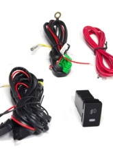 Winjet Clear Fog Lights Wiring Kit Included Scion tC 2011-2013                                     - CFWJ-0300-C - Image 3