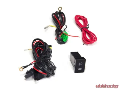 Winjet Clear Fog Lights Wiring Kit Included Scion tC 2011-2013 - CFWJ-0300-C