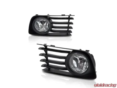 Winjet Clear Fog Lights Wiring Kit Included Toyota Prius 2006-2009 - CFWJ-0334-C