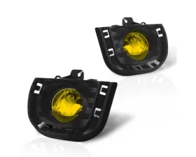 Winjet Yellow Fog Lights Wiring Kit Included Scion TC 2014