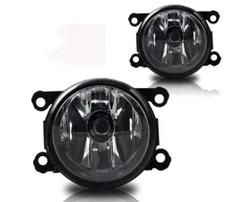 Winjet Clear Fog Lights Wiring Kit Included Subaru Impreza 2011-2014