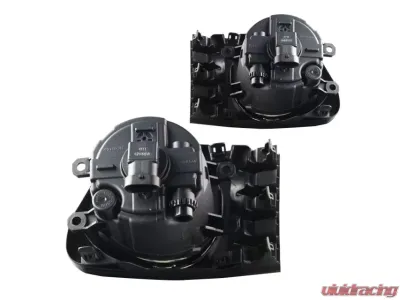 Winjet Clear Fog Lights Wiring Kit Included Toyota Prius V 2011-2014 - CFWJ-0421-C