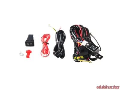 Winjet Clear Fog Lights Wiring Kit Included Toyota Prius V 2011-2014 - CFWJ-0421-C