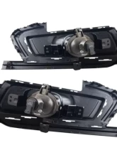 Winjet Clear Replacement Fog Lights Wiring Kit Included Chevrolet Cruze 2015-2016                                     - CFWJ-0442-C - Image 2