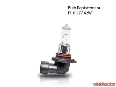 Winjet Clear Fog Lights Wiring Kit Included Chrysler 300 2005-2007 - CFWJ-0445-C