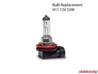 Winjet Clear Fog Lights Wiring Kit Included Subaru Impreza 2015-2016 - CFWJ-0464-C