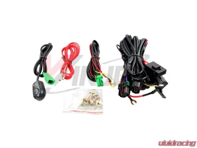 Winjet Clear Fog Lights Wiring Kit Included Jeep Cherokee 2014-2016 - CFWJ-0471-C