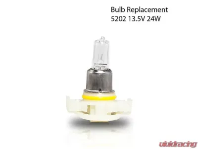 Winjet Clear Fog Lights Wiring Kit Included Jeep Cherokee 2014-2016 - CFWJ-0471-C