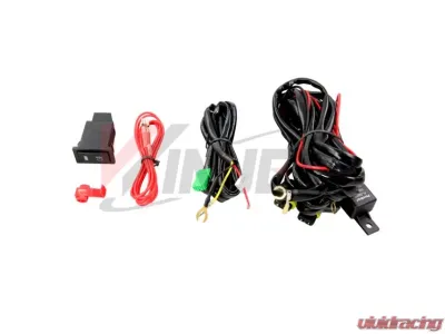 Winjet Clear Fog Lights w/ Wiring Kit Toyota | Pontiac 20003-2010 - CFWJ-0486-C