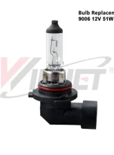 Winjet Clear Fog Lights w/ Wiring Kit Toyota | Pontiac 20003-2010                                     - CFWJ-0486-C - Image 4