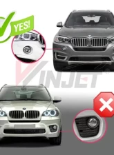 Winjet Clear Fog Lights BMW X3 | X4 | X5 | X6 Series 2011-2016 CFWJ-0504B-C                                     - CFWJ-0504B-C - Image 4