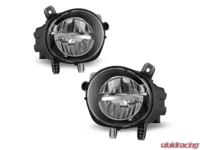 Winjet Clear Fog Lights With Resistor Error Decoder BMW 3 | 4 Series 2015-2017 - CFWJ-0527B-C