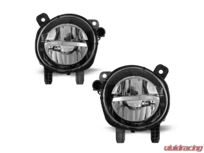 Winjet Clear Fog Lights With Resistor Error Decoder BMW 3 | 4 Series 2015-2017 - CFWJ-0527B-C