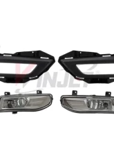 Winjet Clear Fog Lights Wiring Kit and Bezel Included Nissan Rouge 2017-2018                                     - CFWJ-0548-C - Image 3