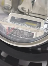 Winjet Clear LED Fog Lights Dodge Charger | Ford Grand Cherokee 2014-2016                                     - CFWJ-0551-C - Image 3