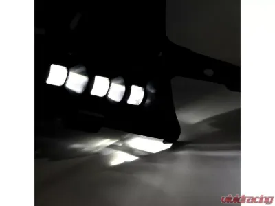 Winjet Clear LED Fog Lights Wiring Kit Included Lexus IS Excluding F-Sport 2018 - CFWJ-0603-C