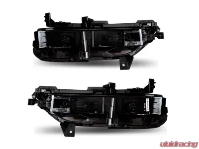 Winjet Clear LED Fog Lights Wiring Kit Included Honda Accord Coupe 2016-2017 - CFWJ-0616-C