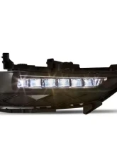 Winjet Clear LED Fog Lights Wiring Kit Included Honda Accord Coupe 2016-2017                                     - CFWJ-0616-C - Image 5