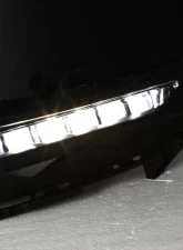 Winjet Clear LED Fog Lights Wiring Kit Included Honda Accord Coupe 2016-2017                                     - CFWJ-0616-C - Image 6