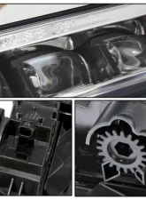 Winjet Clear LED Fog Lights Wiring Kit Included Honda Accord Coupe 2016-2017                                     - CFWJ-0616-C - Image 7