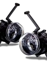 Winjet Clear Bumper Fog Lights BMW 5 Series E60 | E61 M-Package 2003-2010                                     - CFWJ-0617-C - Image 2