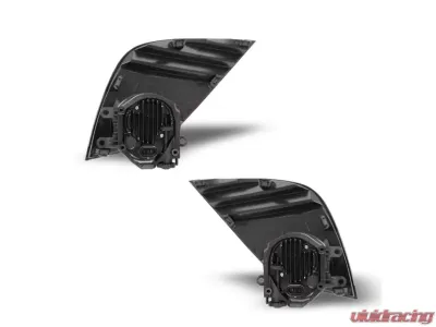 Winjet Clear Fog Lights Wiring Kit and Bezel Included Toyota Camry 2018-2019 - CFWJ-0631-C