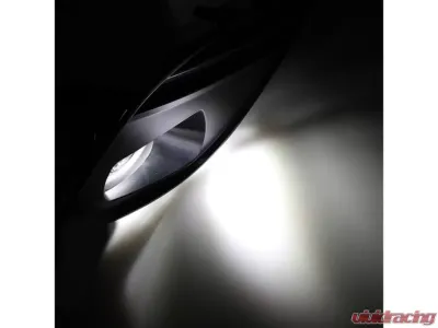 Winjet Clear Fog Lights Wiring Kit and Bezel Included Toyota Camry 2018-2019 - CFWJ-0631-C