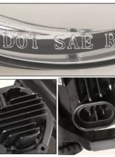 Winjet Clear Fog Lights Wiring Kit and Bezel Included Toyota Camry 2018-2019                                     - CFWJ-0631-C - Image 7