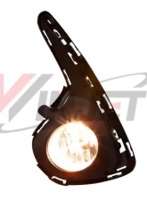 Winjet Clear Fog Lights Wiring Kit and Bezel Included Toyota Yaris 4DR 2017-2018                                     - CFWJ-0635-C - Image 5