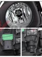 Winjet Clear Fog Lights Wiring Kit and Bezel Included Toyota Yaris 4DR 2017-2018                                     - CFWJ-0635-C - Image 7