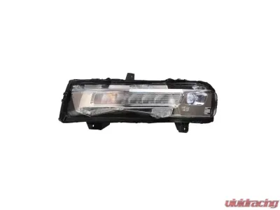 Winjet Clear LED Fog Light With Sequential Turn Signal Ford Mustang 2018-2021 - CFWJ-0688-C-SQ