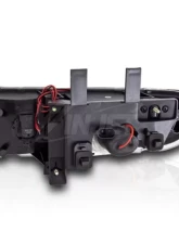 Winjet Black Clear Halo Projector Headlight Chevrolet Blazer | S10 1998-2005                                     - CHWJ-0218-B - Image 2