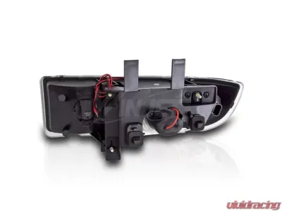 Winjet Black Clear Halo Projector Headlight Chevrolet Blazer | S10 1998-2005 - CHWJ-0218-B