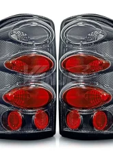 Winjet Black Smoke Altezza Tail Lights Chevrolet Suburban | Tahoe | GMC Yukon 2000-2006                                     - CTWJ-0005-BS - Image 2