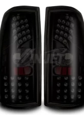 Winjet Black Smoke LED Tail Light Chevrolet Silverado | GMC Sierra 1999-2006                                     - CTWJ-0006-BS - Image 2