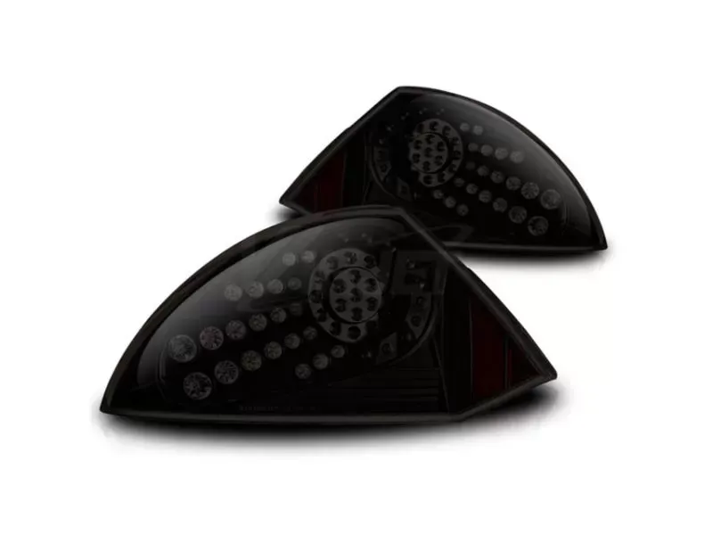 Winjet Black Smoke LED Tail Light Mitsubishi Eclipse 2000-2005 - CTWJ-0040-BS
