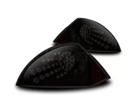 Winjet Black Smoke LED Tail Light Mitsubishi Eclipse 2000-2005