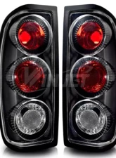 Winjet Black Clear Altezza Tail Light Nissan Frontier 1998-2004                                     - CTWJ-0043-BC - Image 2