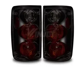 Winjet Black Smoke Altezza Tail Light Toyota Pickup 1989-1995