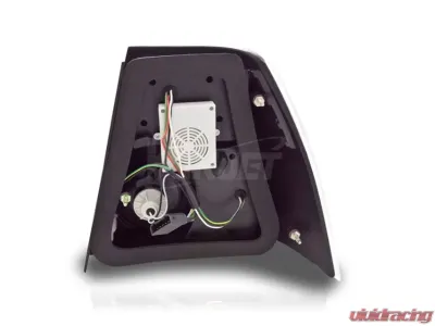 Winjet Black Smoke Altezza Tail Light Volkswagen Jetta 1999-2005 - CTWJ-0048-BS