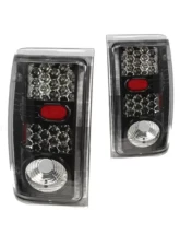 Winjet Glossy Black Clear LED Tail Lights Ford Ranger 2000-2003                                     - CTWJ-0146-GBC - Image 2