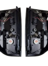 Winjet Glossy Black Clear LED Tail Lights Toyota Tundra 2014-2021                                     - CTWJ-0377-GBC - Image 3
