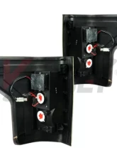 Winjet Black Clear LED Tail Lights Ford F-150 2015-2017                                     - CTWJ-0440-BC - Image 3